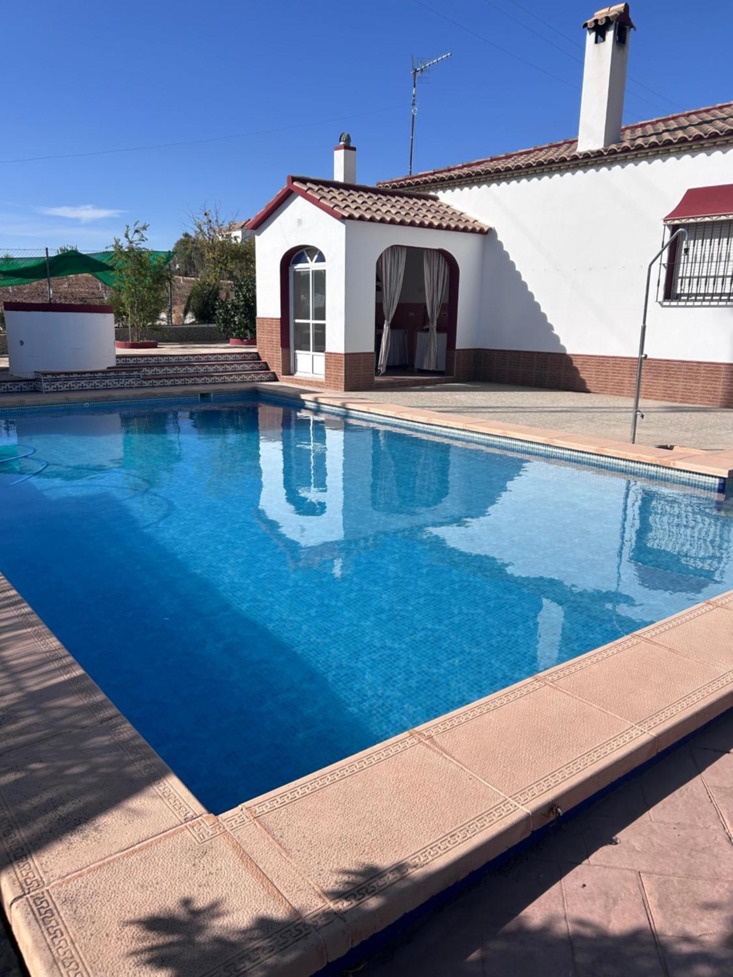 セビリア Casa Con Piscina Privadaヴィラ エクステリア 写真